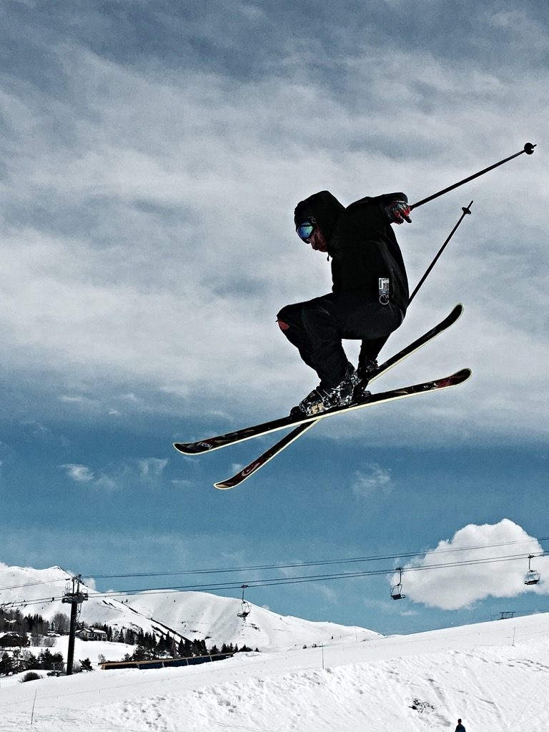 Ski kid Dollar mnt. sun Valley