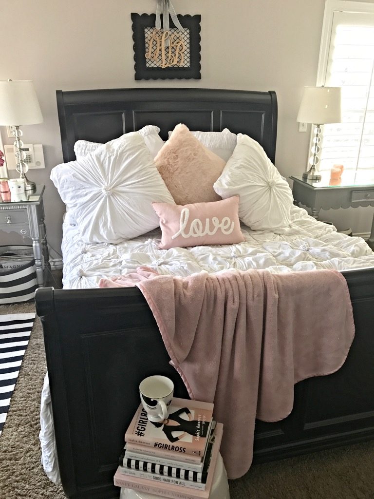 Master Bedroom Spring redo Queen size bedding