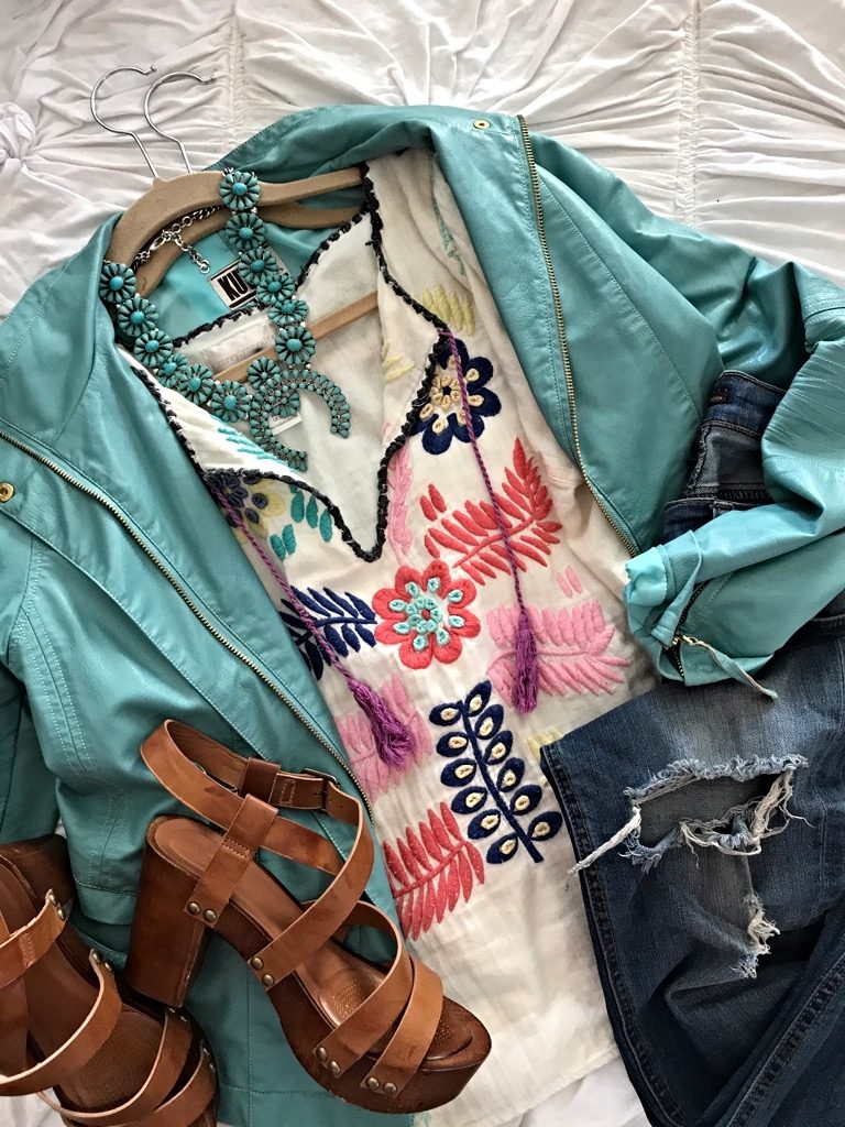 prepping your clothes for the week #flatlay