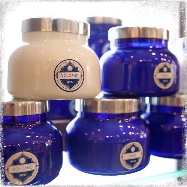 capri blue candles volcano