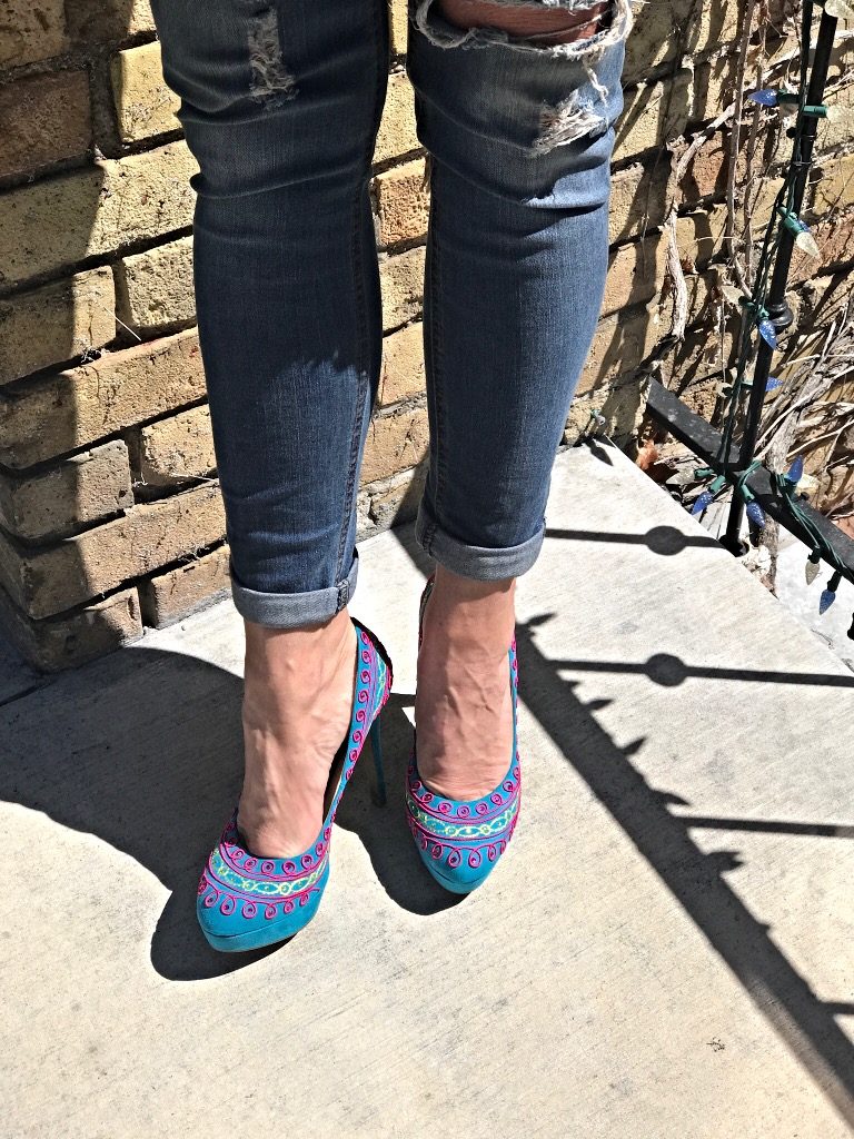 Just fab statement heels