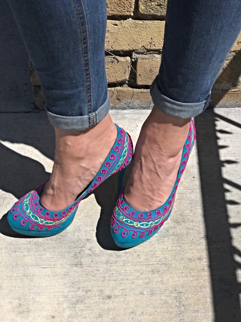 Just fab statement heels