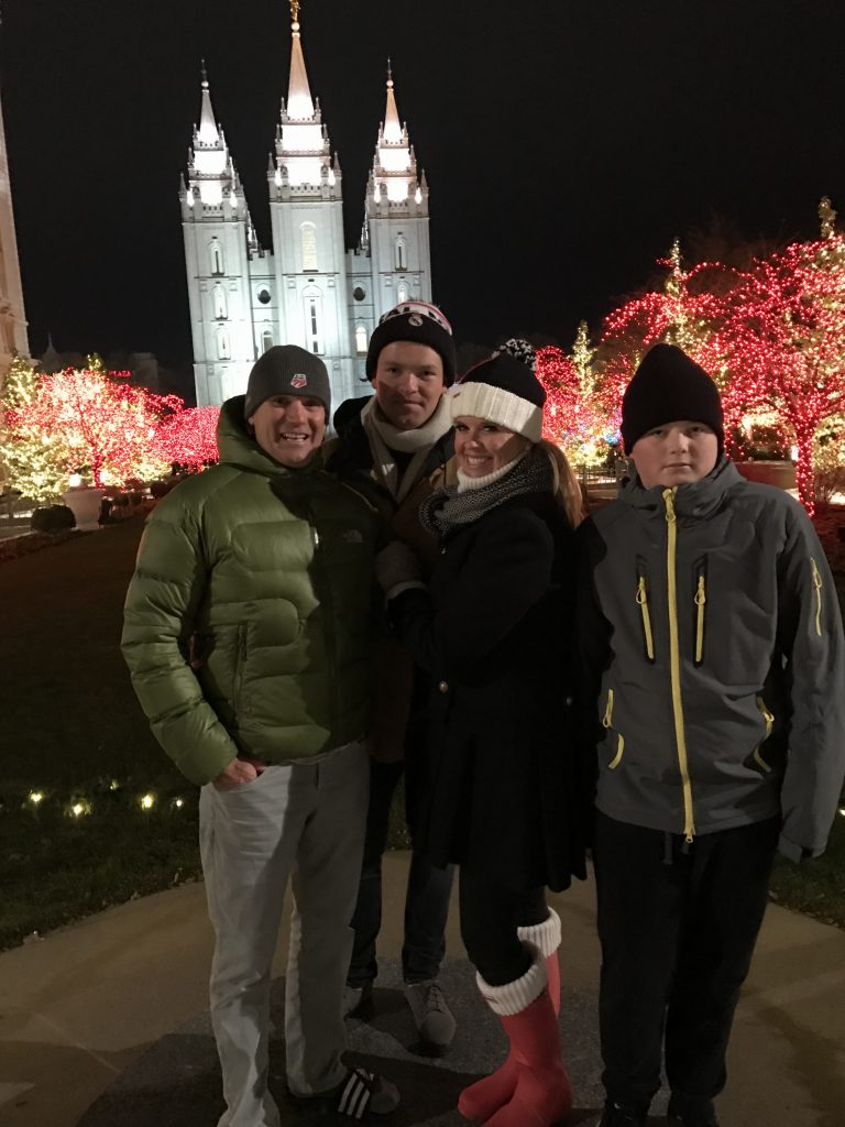 temple square , utah, giving back