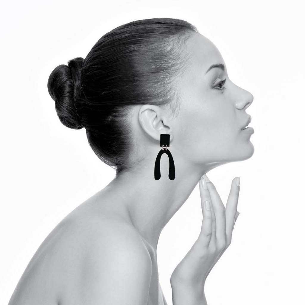 acrylic earring