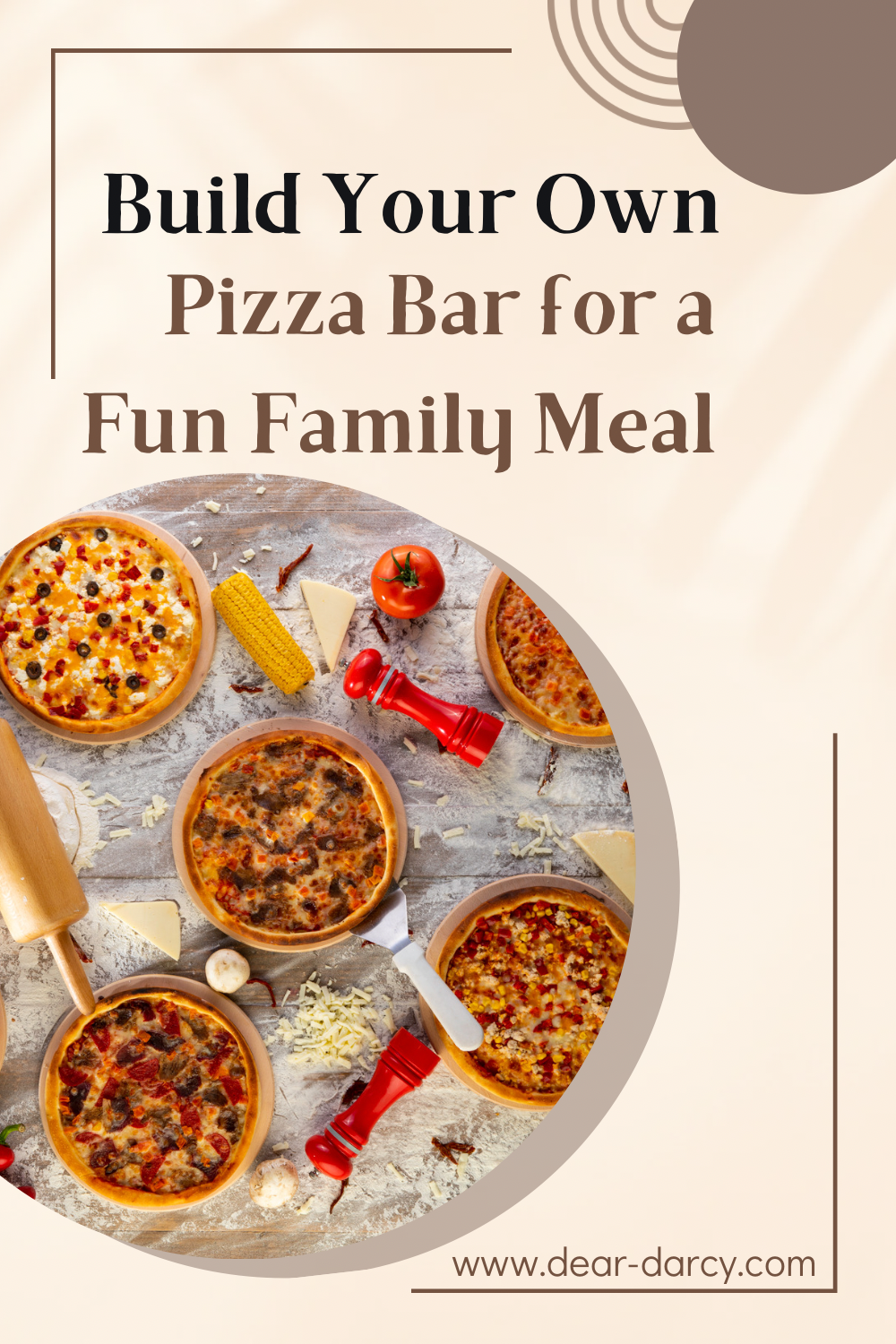 Make Dinner Fun: Build Your Own Pizza Bar 