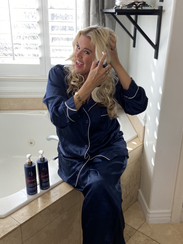 Falling in Love With Your Hair Again, With Hair Biology shampoo and conditioner