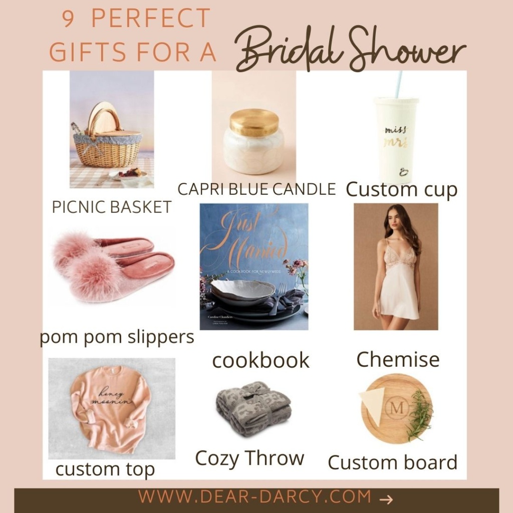 11 Bridal Shower Gifts for the Bride That She'll Absolutely Love 