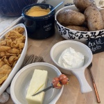 Baked Potato Bar and Turkey Chili Recipe