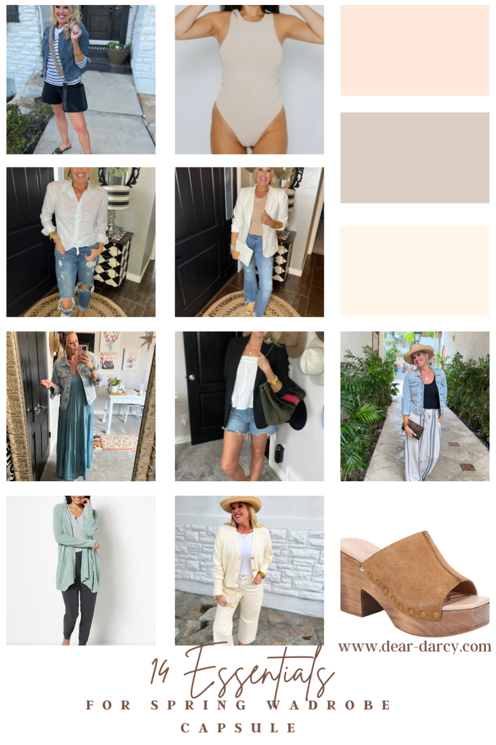 14 Essentials for Spring Wardrobe Capsule