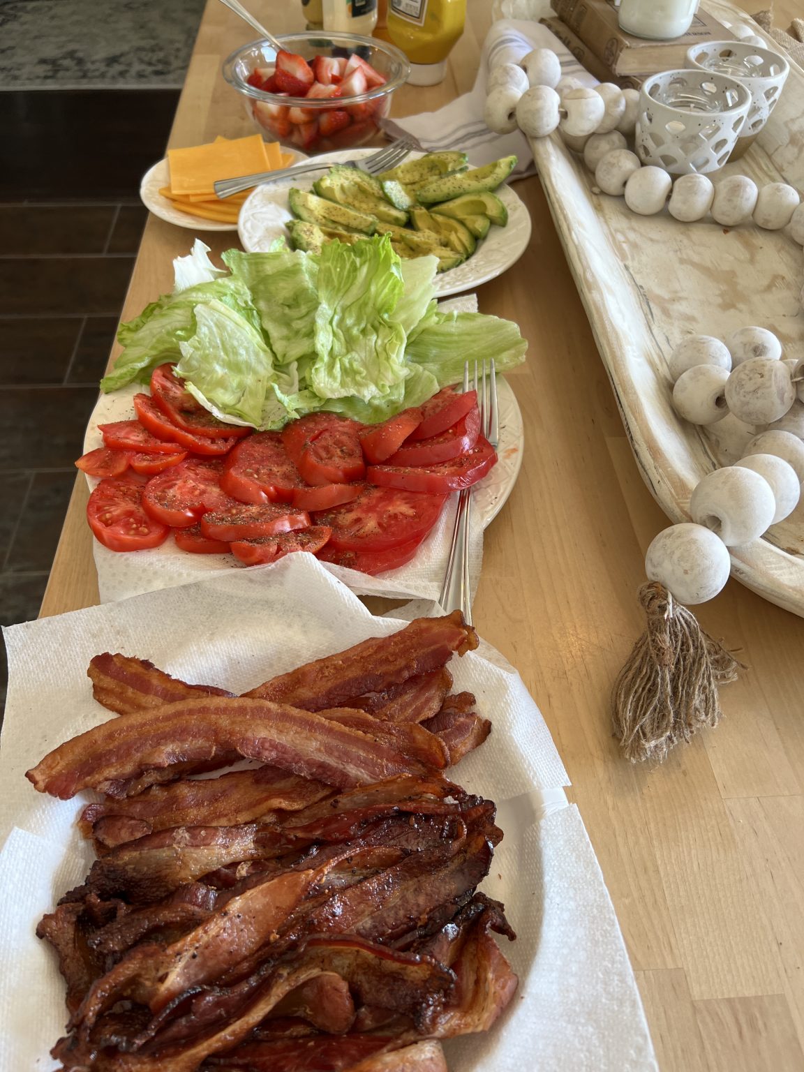 Build Your Own BLT Bar Perfect for Summer Dining - Dear D'Arcy