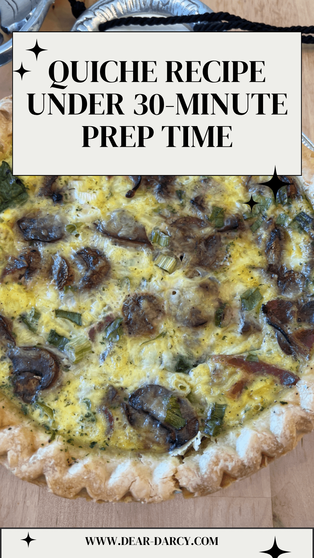 Quiche Recipe Under 30-Minute Prep Time