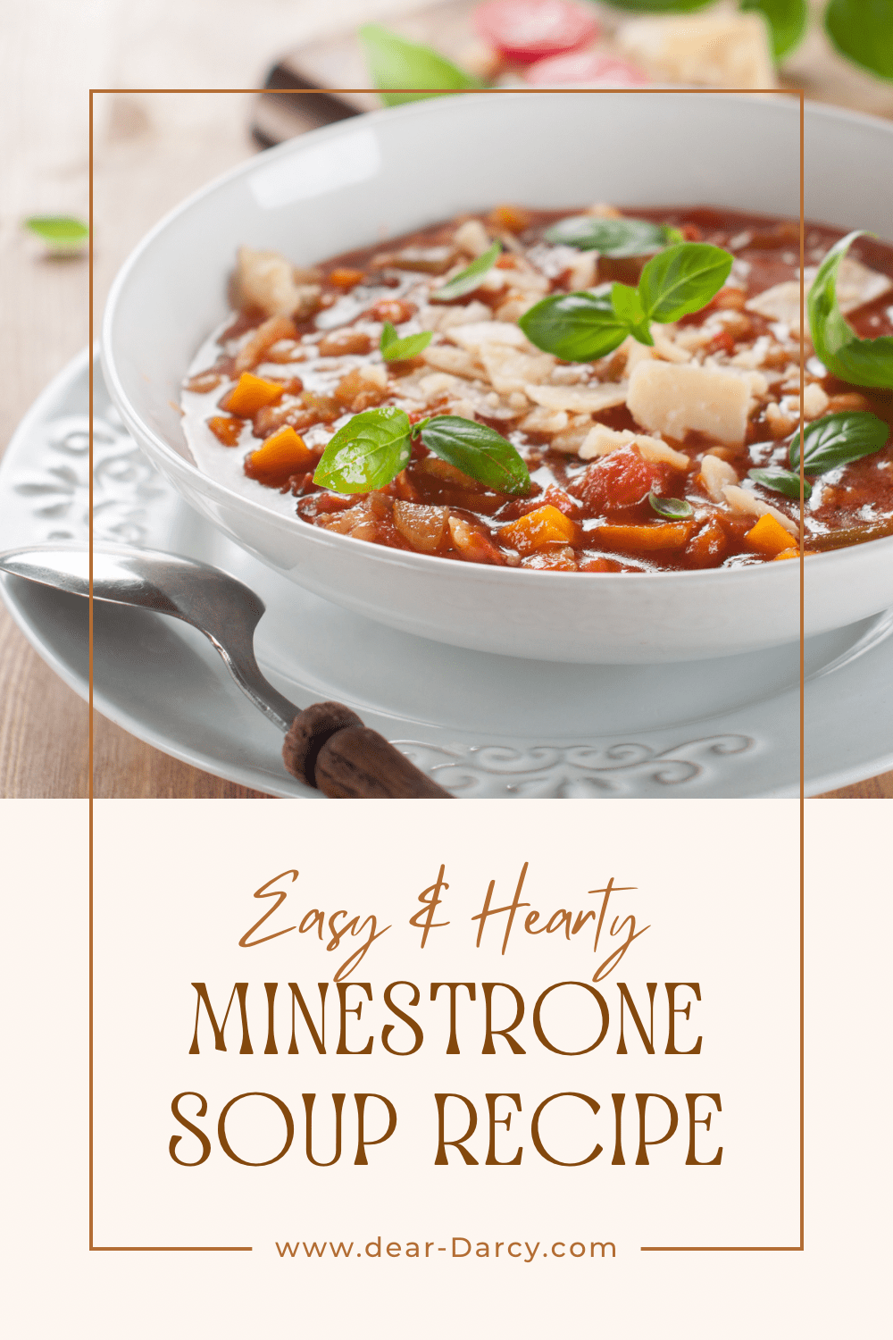 Easy & Hearty Minestrone Soup Recipe