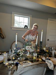 Affordable and Easy Coastal Tablescape