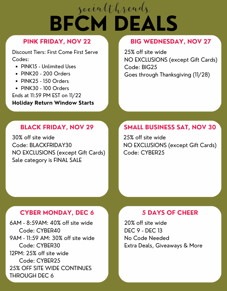 Black Friday: The Deals I Am Shopping