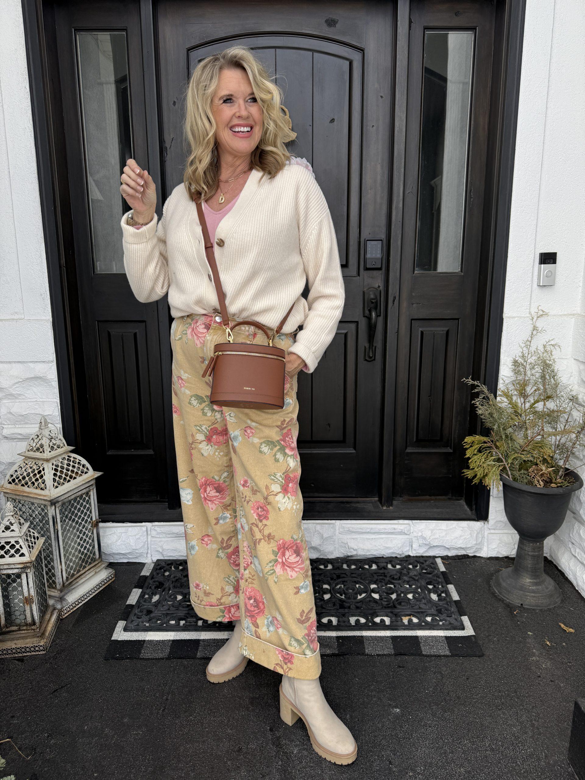 Casual Floral Fashion Long Pants main image 1