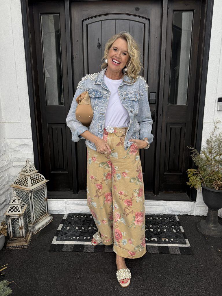 Three Ways to Style Floral Pants