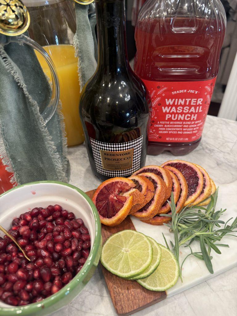 Wassail Sparkler Cocktail Recipe