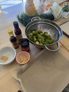 Asian Style Brussels Sprout Skewers Recipe