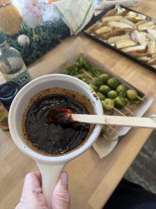 Asian Style Brussels Sprout Skewers Recipe