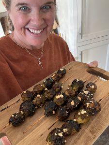 Asian Style Brussels Sprout Skewers Recipe