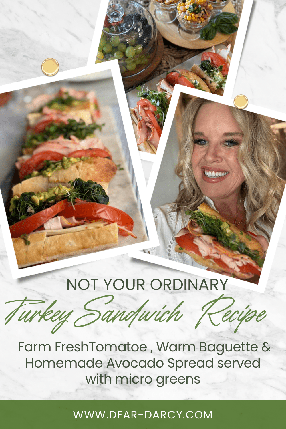 Not your Ordinary Turkey, Avocado, and Tomato Sandwich