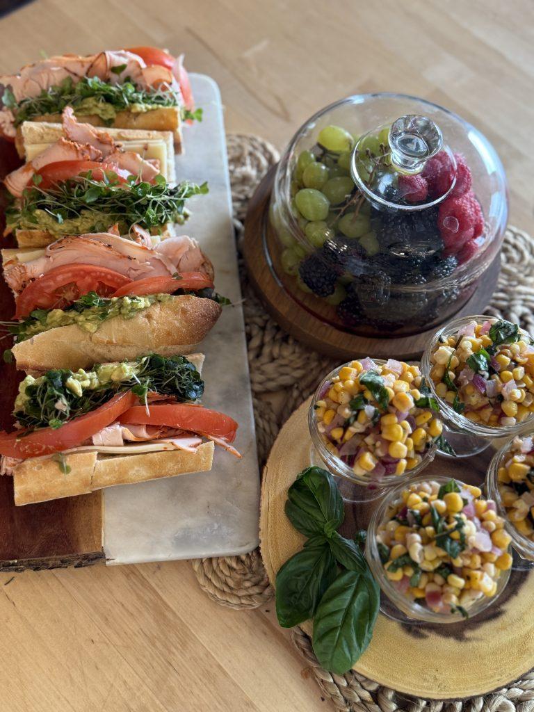 Not your Ordinary Turkey, Avocado, and Tomato Sandwich