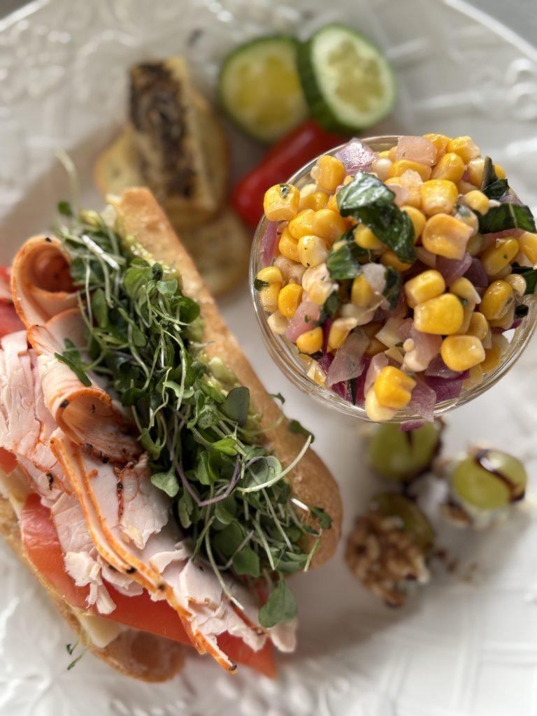 Not your Ordinary Turkey, Avocado, and Tomato Sandwich