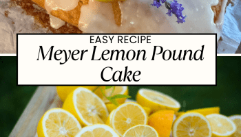 Easy Meyer Lemon Pound Cake Recipe